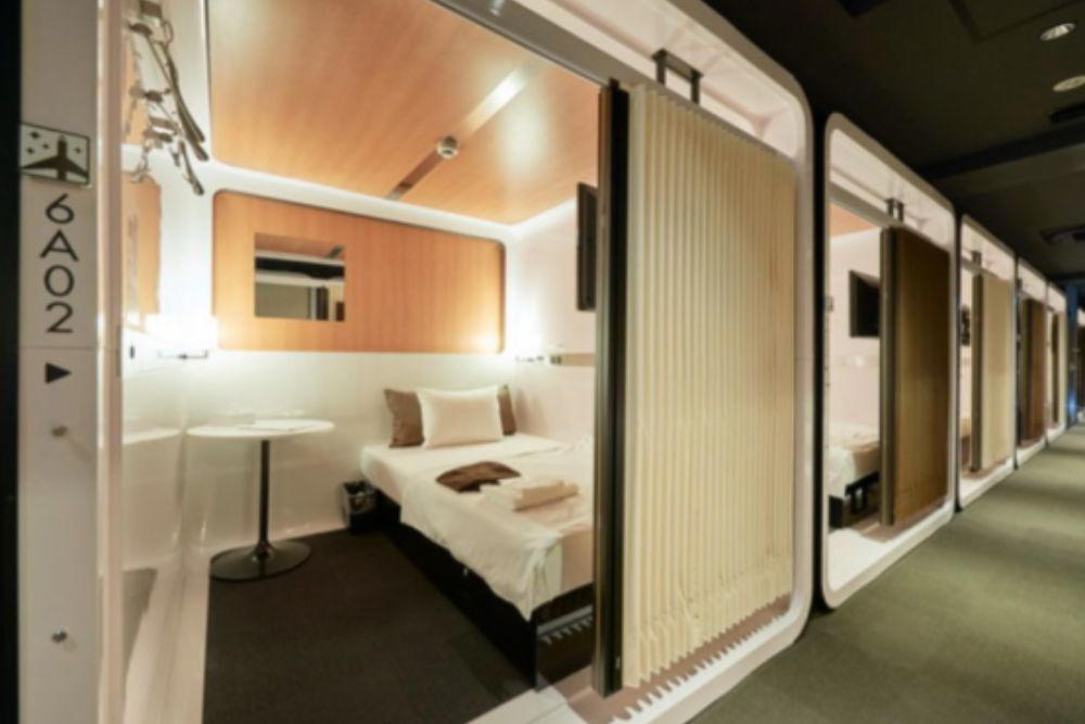 Nine Hours Akihabara, First Cabin Akihabara, Capsule Hotel Anshin Oyado Premier Akihabara, Book and Bed Tokyo Ikebukuro, Capsule Hotel Shinjuku 510, The Prime Pod Ginza Tokyo, Hostel Zen Yokohama, Vending Machine Hostel Akihabara, Where anime dreams meet travel