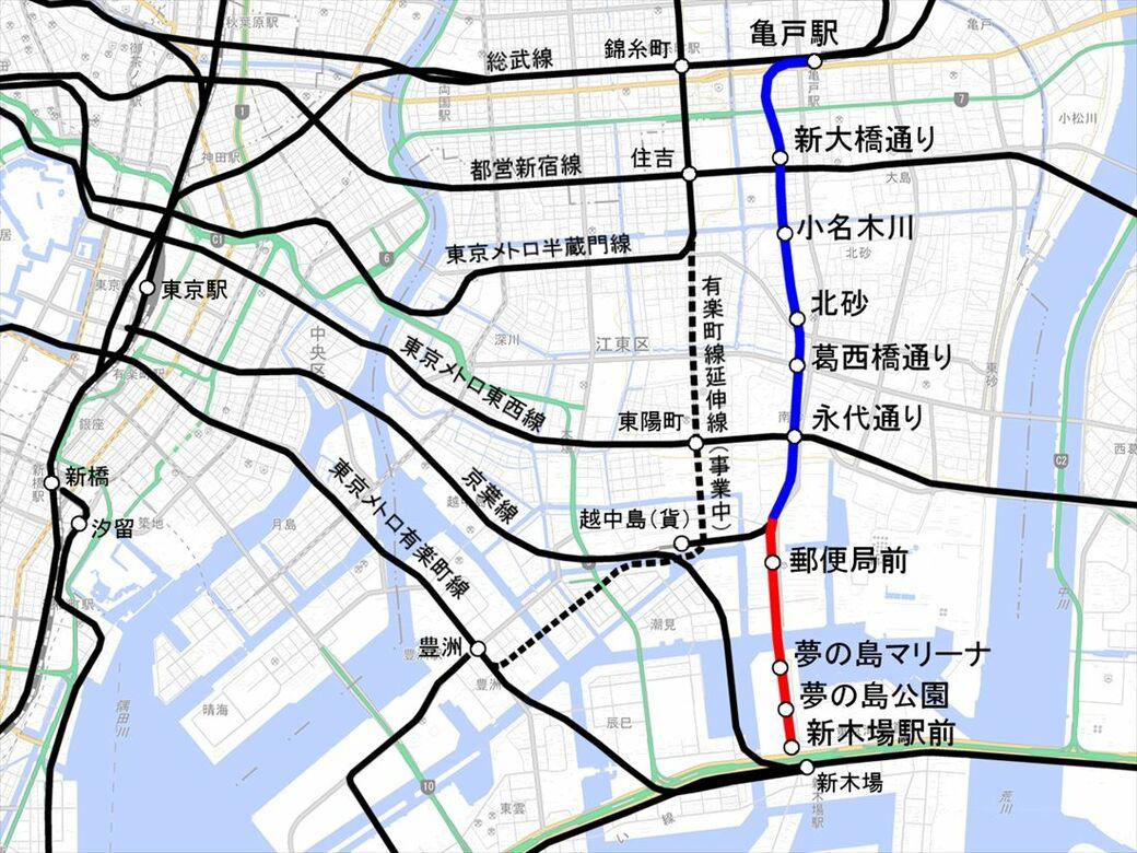 都内唯一の非電化路線, 国鉄の図面に「高架旅客ホーム」, 鉄道貨物衰退で計画に変化, LRT構想が再調査へ, 専用線の橋梁は遊歩道に