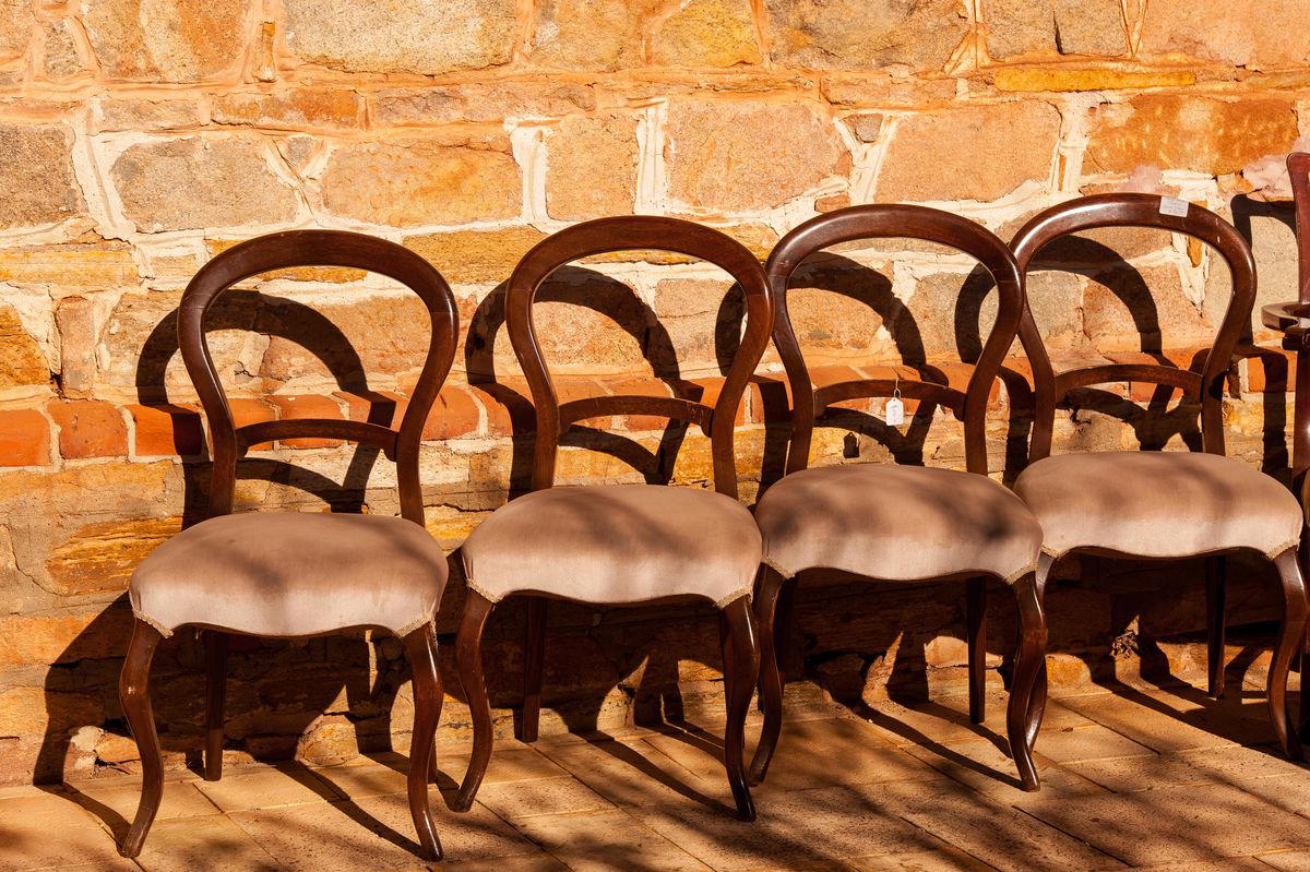 Serveware Containing Lead , Bulky Recliners, Damaged Upholstery, Old Electronics, Tattered Drapery, Old, Yellowing Plastic, Mass-Produced Replicas, Stained Linens, Stained Tupperware, Balloon-Back Chairs