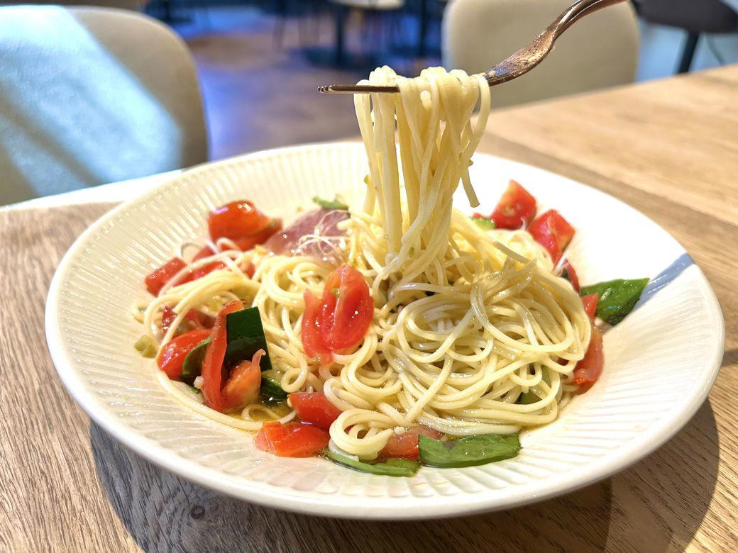 製造量わずか、希少な揖保乃糸パスタ, 前例のないメニュー開発に、2カ月, 揖保乃糸を、若い世代に伝えていくために, オフシーズンは長期休暇？