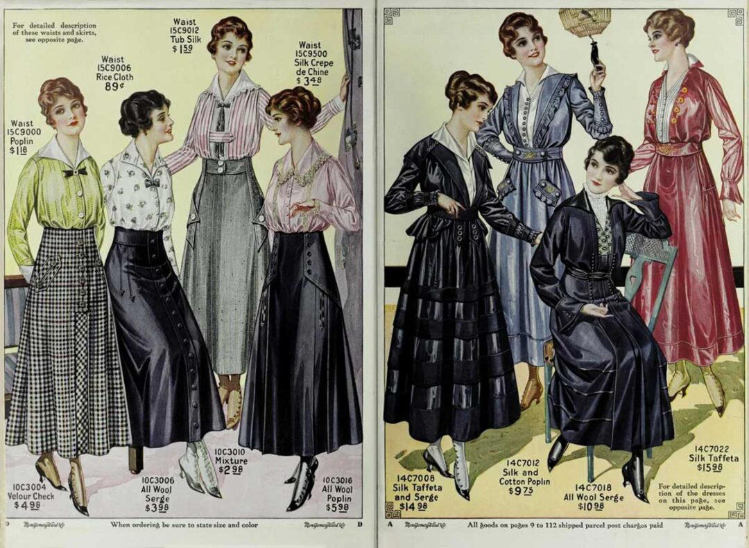 4. Montgomery Ward & Co. (1916) 1. Colgate Shaving Stick (1914), 2. Cracker Jack Baseball Cards (1915), 3. U.S. Navy (1915), 4. Montgomery Ward & Co. (1916), 5. Interwoven Socks (1920s), 6. Comet Rice (1921), 7. Jell-O (1924), 8. Oreo (1924), 9. Mystikum Parfum (1925), 10. Roosevelt Five-Passenger Sedan (1929), 11. Ivory Soap (1931), 12. Buick (1933), 13. Kenwood Mills (1939), 14. Gary Cooper in ‘Beau Geste’ (1939), 15. Listerine Toothpaste (1939)
