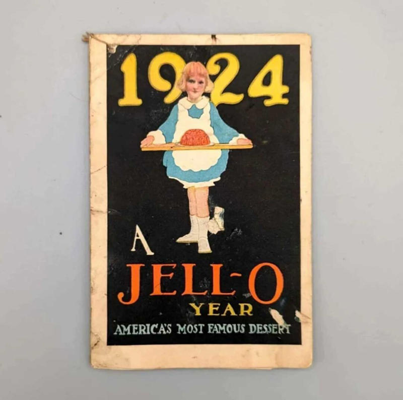 7. Jell-O (1924) 1. Colgate Shaving Stick (1914), 2. Cracker Jack Baseball Cards (1915), 3. U.S. Navy (1915), 4. Montgomery Ward & Co. (1916), 5. Interwoven Socks (1920s), 6. Comet Rice (1921), 7. Jell-O (1924), 8. Oreo (1924), 9. Mystikum Parfum (1925), 10. Roosevelt Five-Passenger Sedan (1929), 11. Ivory Soap (1931), 12. Buick (1933), 13. Kenwood Mills (1939), 14. Gary Cooper in ‘Beau Geste’ (1939), 15. Listerine Toothpaste (1939)