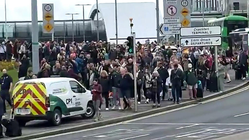 Cyber attack hits Heathrow, Berlin and Brussels airports, What is a cyber attack?, Passengers evacuated at Dublin Airport, Catastrophic failure delays thousands of US flights, What are my rights if my flight is cancelled?