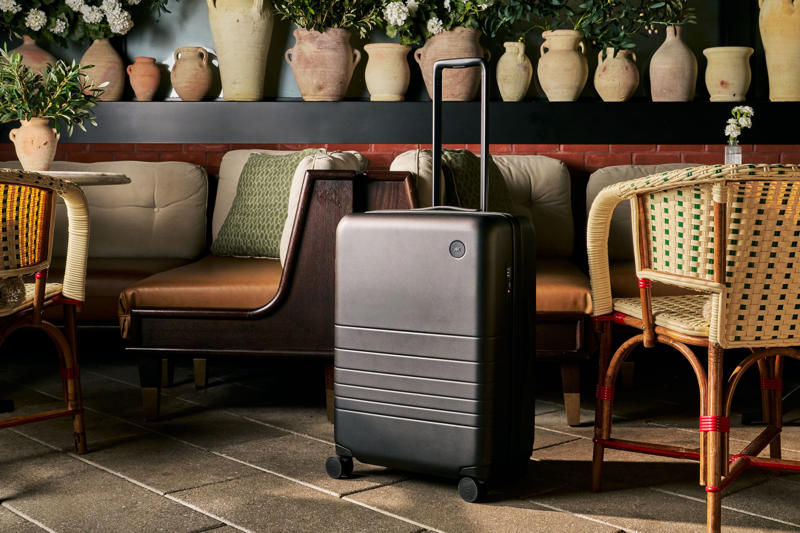 The suitcases, The weekender bag, The travel backpacks, Metro Backpack Deluxe, Travel backpack, The tote bag, The makeup bag