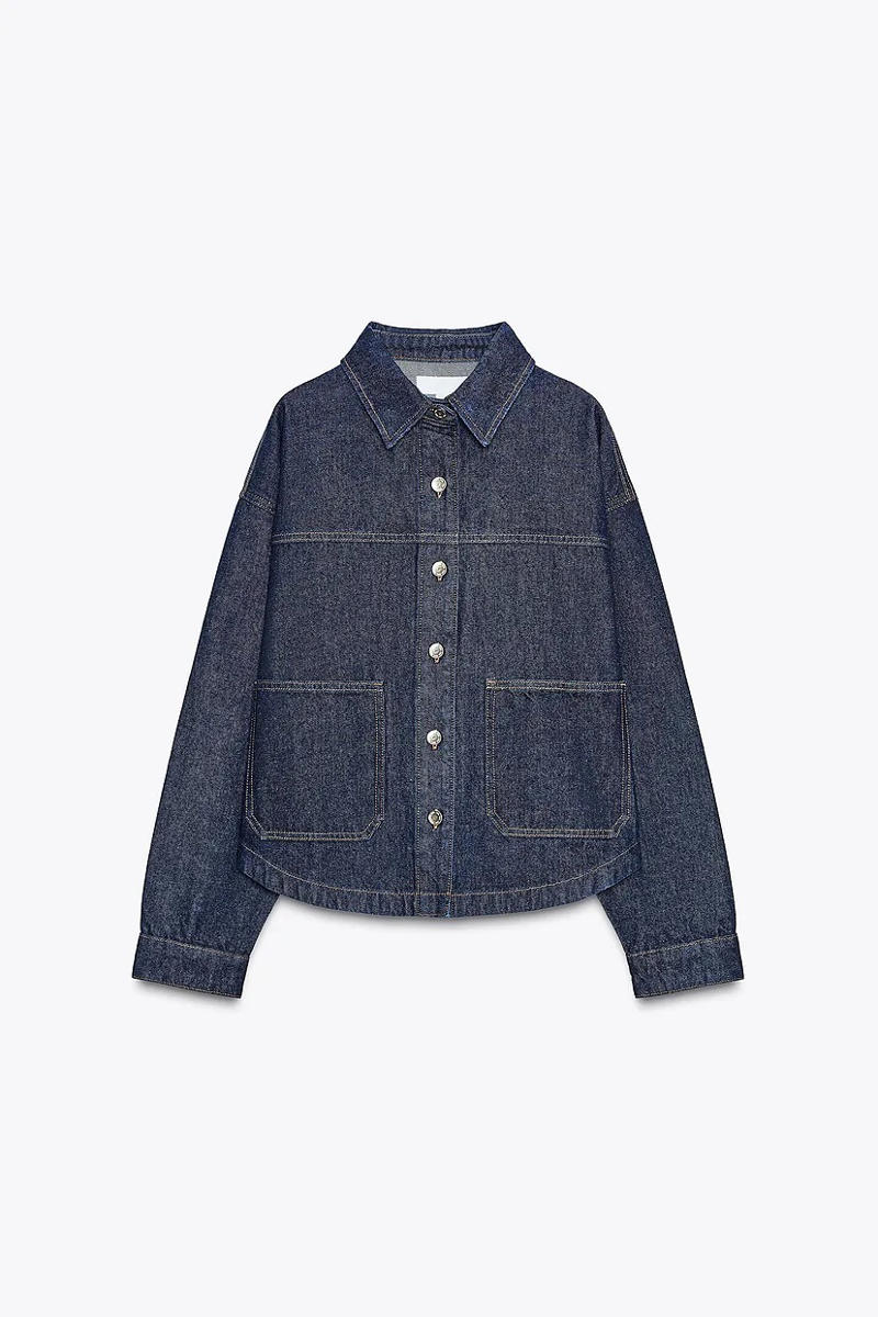 Find this denim jacket for mid-season weather at Zara Quilted jacket from Zara, This quilted jacket from Zara is perfect for mid-season wear, Fall 2025 trend: bomber jacket from Zara, Find this denim jacket for mid-season weather at Zara, With this suede-effect biker jacket from Zara, you'll show off your style, Zara's embroidered jacket will be all the rage this fall, You can buy this split leather jacket at Mango, You won't stop wearing this Mango leather jacket in the fall, Elevate your fall looks with this tweed jacket from Mango