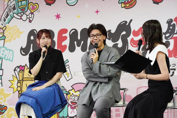 『呪術廻戦』榎木淳弥、櫻井孝宏、浪川大輔が作品への思いを語る, 『声優と夜あそび2025』まだまだ夏は終わらない！アゲアゲ夜あそびアロハ祭り！, 『スーパーの裏でヤニ吸うふたり』メインキャストの佐藤拓也、星希成奏解禁, 『ダンダダン』ババア会談をギャルが仕切るんじゃよ！ ステージ, 「ホロごえっ！」出演者4人が即興でアイドルを結成, 「SPY×FAMILY」江口拓也と松田健一郎がSeason3を語る