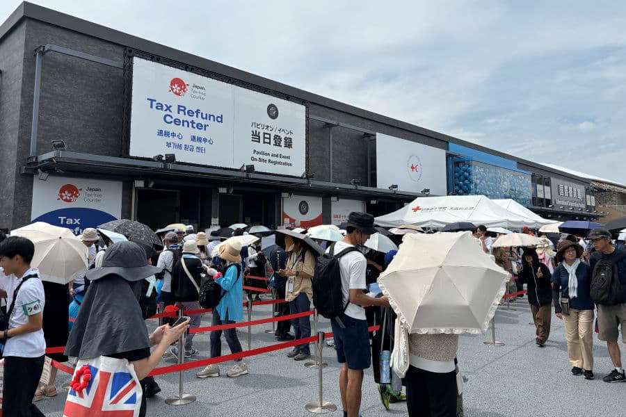 事前準備・記者についての参考情報, 東ゲート、始発電車で夢洲駅に臨む, 早く入場出来たら、並びながら当日登録するのが肝, 午前は当日登録を駆使できるかが重要, 午後は当日登録をどれくらい拾えるかが勝負, 22パビリオン、それぞれに楽しめ大満足