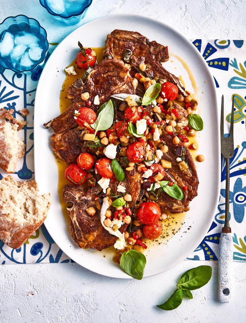 100 healthy dinner recipes your family will love,      Eggplant pillows (Cuscini di melanzane)   ,      Ginger fish stir fry   ,      Grilled salmon and cos salad   ,      Kale falafel salad with toasted pine nuts and hummus   