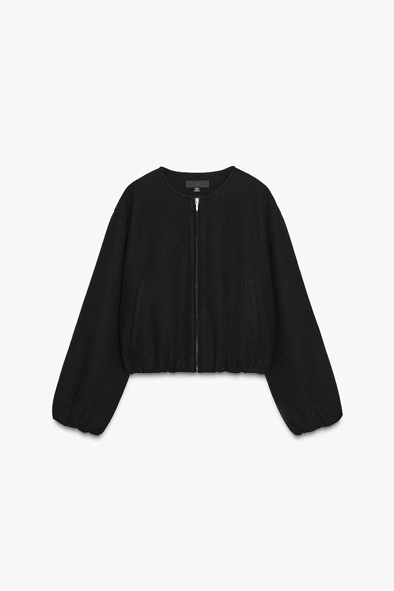Fall 2025 trend: bomber jacket from Zara Quilted jacket from Zara, This quilted jacket from Zara is perfect for mid-season wear, Fall 2025 trend: bomber jacket from Zara, Find this denim jacket for mid-season weather at Zara, With this suede-effect biker jacket from Zara, you'll show off your style, Zara's embroidered jacket will be all the rage this fall, You can buy this split leather jacket at Mango, You won't stop wearing this Mango leather jacket in the fall, Elevate your fall looks with this tweed jacket from Mango