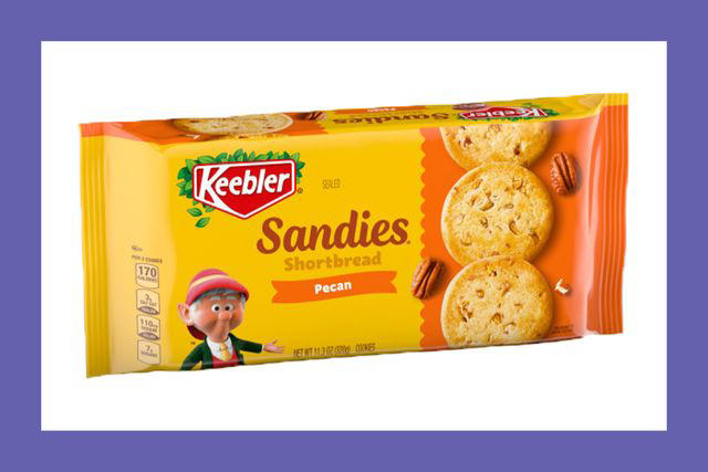 Keebler Coconut Dreams, Tate’s Walnut Chocolate Chip Cookies, Nabisco Pinwheels, Mother’s Circus Animal Cookies, Keebler Pecan Sandies, Lotus Biscoff, Walker’s Shortbread, Fudge striped shortbread