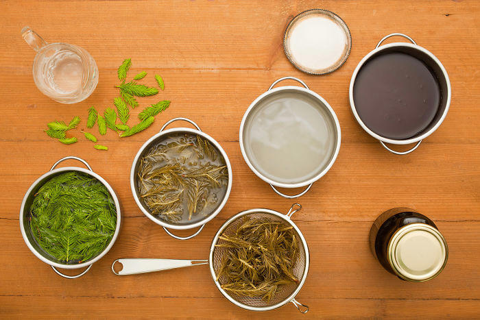 #7 Pine Syrup #1 Guacamole, #3 Aubergine Dip, #5 Banana Cake, #7 Pine Syrup, #9 Biff À La Lindström, #11 Berry Porridge, #13 Chicken Soup, #15 Jelly Doughnuts, #17 Tortilla Chips, #19 Mixed Salad With Lemon, #21 Jam Dodgers