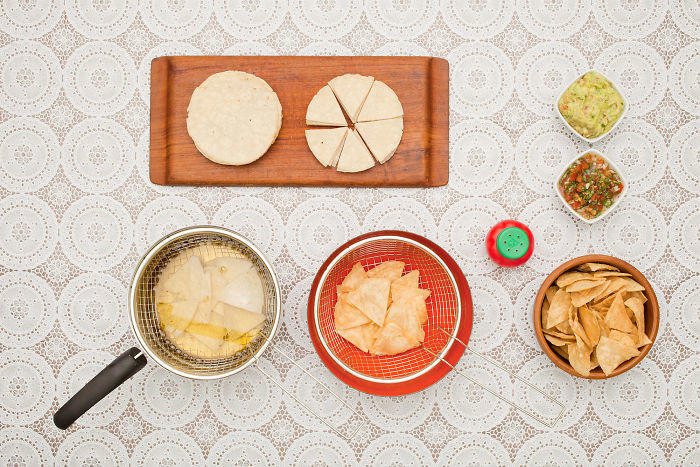 #17 Tortilla Chips #1 Guacamole, #3 Aubergine Dip, #5 Banana Cake, #7 Pine Syrup, #9 Biff À La Lindström, #11 Berry Porridge, #13 Chicken Soup, #15 Jelly Doughnuts, #17 Tortilla Chips, #19 Mixed Salad With Lemon, #21 Jam Dodgers
