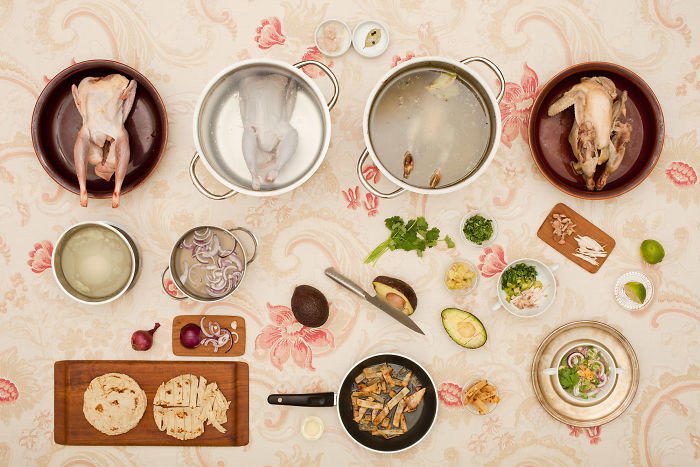 #13 Chicken Soup #1 Guacamole, #3 Aubergine Dip, #5 Banana Cake, #7 Pine Syrup, #9 Biff À La Lindström, #11 Berry Porridge, #13 Chicken Soup, #15 Jelly Doughnuts, #17 Tortilla Chips, #19 Mixed Salad With Lemon, #21 Jam Dodgers