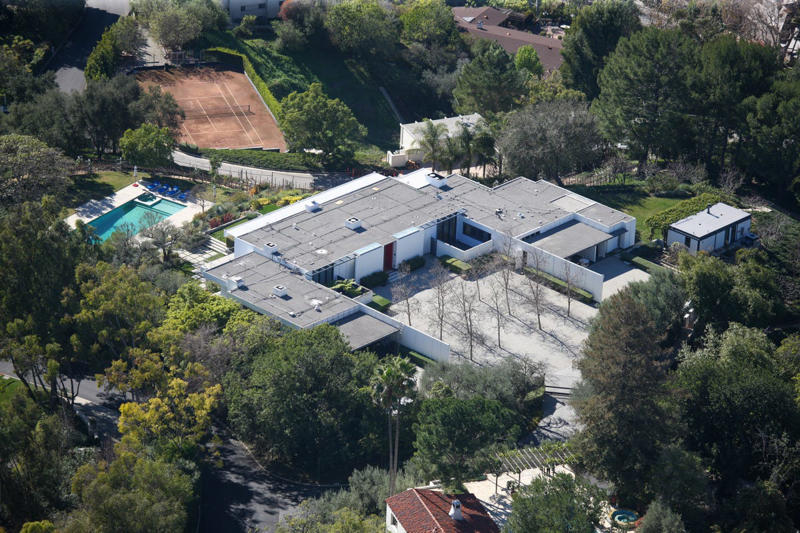 6) 2011: Bel Air House, California 2) 2001: Beverly Hills House, California, 5) 2011: West Village Condos, New York City, 6) 2011: Bel Air House, California, 7) 2022: Montecito House, California