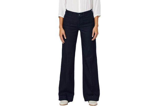 Stewart-Inspired Dark Wash Fall Jeans, NYDJ Teresa Jeans, Levi’s 94 Baggy Wide-Leg Jeans, Lee Legendary High-Rise Jeans, Iuga Wide-Leg Stretch Jeans, Buffalo David Bitton Addie High-Rise Wide-Leg Jeans