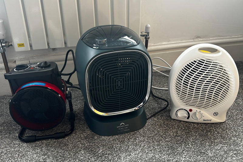 The best electric heaters for 2025 are:, How I tested, Dreamland silent power pure air fan heater, Beldray 2000W fan heater, Dyson purifier hot + cool HP1, Duux threesixty 2 electric smart heater, Vortex Air pro plus bladeless hot & cool fan (2025 upgrade), VonHaus glass front house heater, Daewoo 2000W convector heater, Draper 2kW electric space heater, Your questions on electric heaters answered, What is the best electric heater?, How were the best electric heaters selected?, Are electric heaters cheap to run?, What is the cheapest electric heater to run?, Why you can trust IndyBest reviews