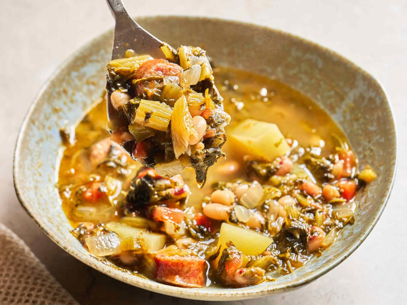 Quick and Easy Chicken Noodle Soup, Absolutely Ultimate Potato Soup, Grandma's Vegetable Soup, Butternut Squash Soup, Simple Turkey Chili, Hearty Hamburger Soup, Tuscan Chicken Soup, Chicken Pot Pie Soup with Pie-Crust Dumplings, The Best Swamp Soup, Italian Penicillin Soup, Marry Me Sausage Orzo Soup, Chili-Topped Potato Soup, Split Pea Soup, Hearty Chicken and Rice Soup, Hungarian Mushroom Soup, Lazy French Onion Soup, Slow Cooker Italian Sausage Soup, Slow Cooker Lasagna Soup, Polish Cabbage Roll Soup, Creamy Italian White Bean Soup