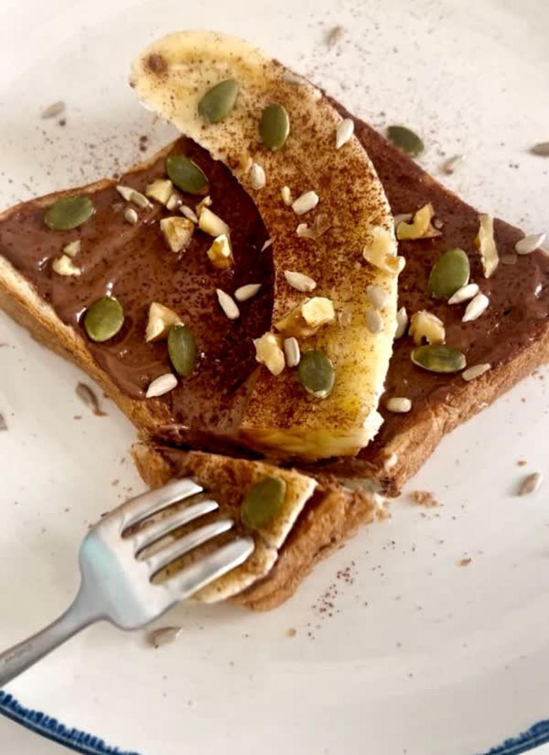 野菜も摂れちゃう！「オートミールのキャロットケーキ」, 実はヘルシー！「濃厚チョコムース」を塗ったパン, 高タンパク＆濃厚チョコ味！「オーバーナイトオーツ」, Natsさんコラム一覧, 【プロフィール】Natsさん／フリーランサー, 朝時間アンバサダーとは