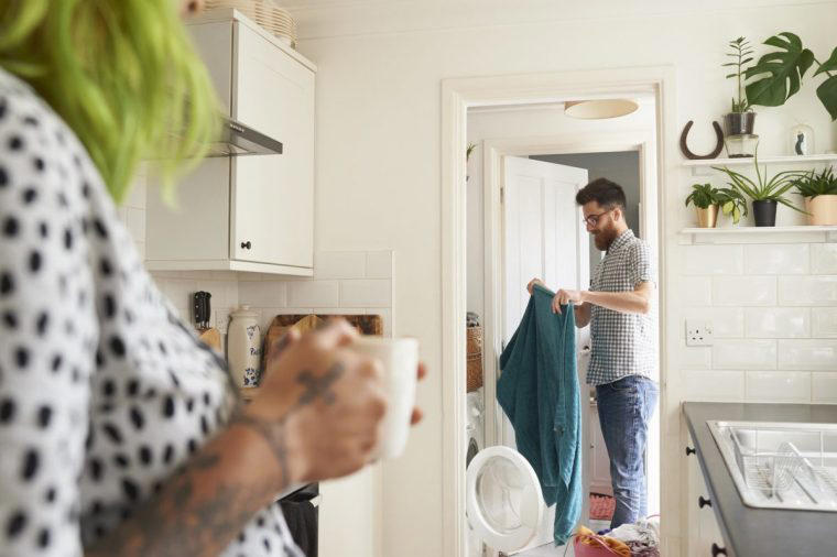 An exploitative 'boss' Dusting myself off, The gender politics angle, Finding the joy in housework, Housework - or a day rave?, The surprise benefits, An exploitative 'boss', Happier with less