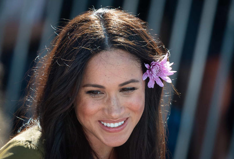 A natural look, Meghan's flower power, Short and dramatic, Cropped and curled, Princess Anne's long locks, Award-worthy style, Long curls for the young Queen Mother, Stylishly simple, An '80s icon, A family trait, Sisterly style, Unafraid of the rain, A look (and a marriage) to last a lifetime