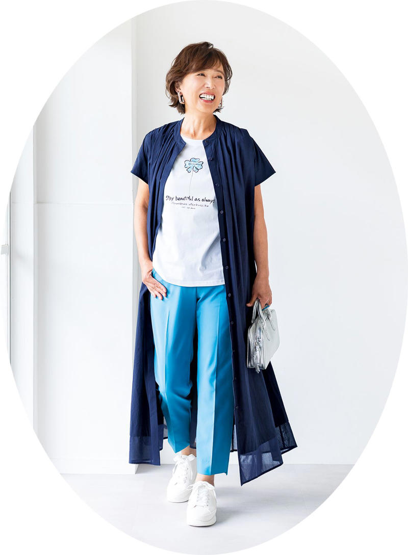 夏のワンピースいつまで着ていい？, 洋服もシーズンレスの時代だから気温にあわせて着回して, インナーの手抜きは禁物。脇役こそがおしゃれのカギに, ◆読者モデル・中田さん変身後のコメント