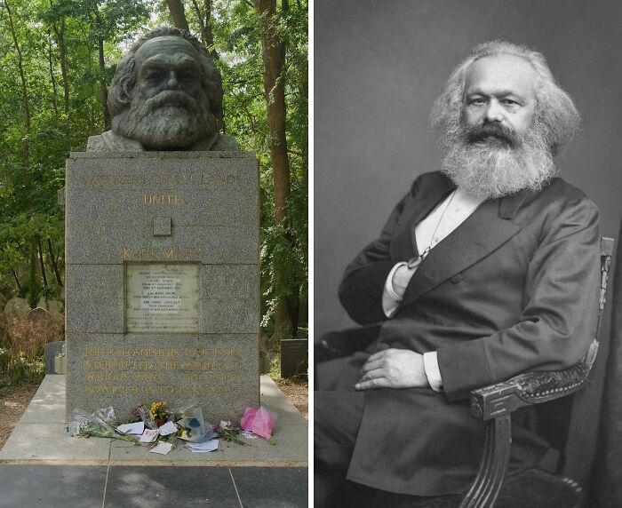 #23 Karl Marx, London, England, UK #1 Queen Victoria And Prince Albert, Berkshire, England, UK, #3 Walt Disney, California, USA, #5 Wolfgang Amadeus Mozart, Vienna, Austria, #7 Marilyn Monroe, California, USA, #9 Audrey Hepburn, Tolochenaz, Switzerland, #11 Ludwig Van Beethoven, Vienna, Austria, #13 Jane Austen, Hampshire, England, UK, #15 Muhammad Ali, Kentucky, USA, #17 Sir Winston Churchill, Oxfordshire, England, UK, #19 William Shakespeare, Warwickshire, England, UK, #21 Eva Perón, Buenos Aires, Argentina, #23 Karl Marx, London, England, UK, #25 James Joyce, Zurich, Switzerland, #27 Roald Dahl, Buckinghamshire, England, UK