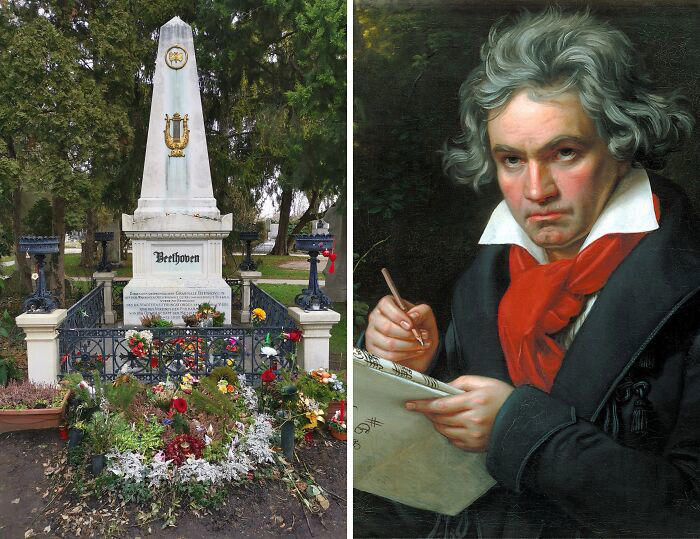 #11 Ludwig Van Beethoven, Vienna, Austria #1 Queen Victoria And Prince Albert, Berkshire, England, UK, #3 Walt Disney, California, USA, #5 Wolfgang Amadeus Mozart, Vienna, Austria, #7 Marilyn Monroe, California, USA, #9 Audrey Hepburn, Tolochenaz, Switzerland, #11 Ludwig Van Beethoven, Vienna, Austria, #13 Jane Austen, Hampshire, England, UK, #15 Muhammad Ali, Kentucky, USA, #17 Sir Winston Churchill, Oxfordshire, England, UK, #19 William Shakespeare, Warwickshire, England, UK, #21 Eva Perón, Buenos Aires, Argentina, #23 Karl Marx, London, England, UK, #25 James Joyce, Zurich, Switzerland, #27 Roald Dahl, Buckinghamshire, England, UK