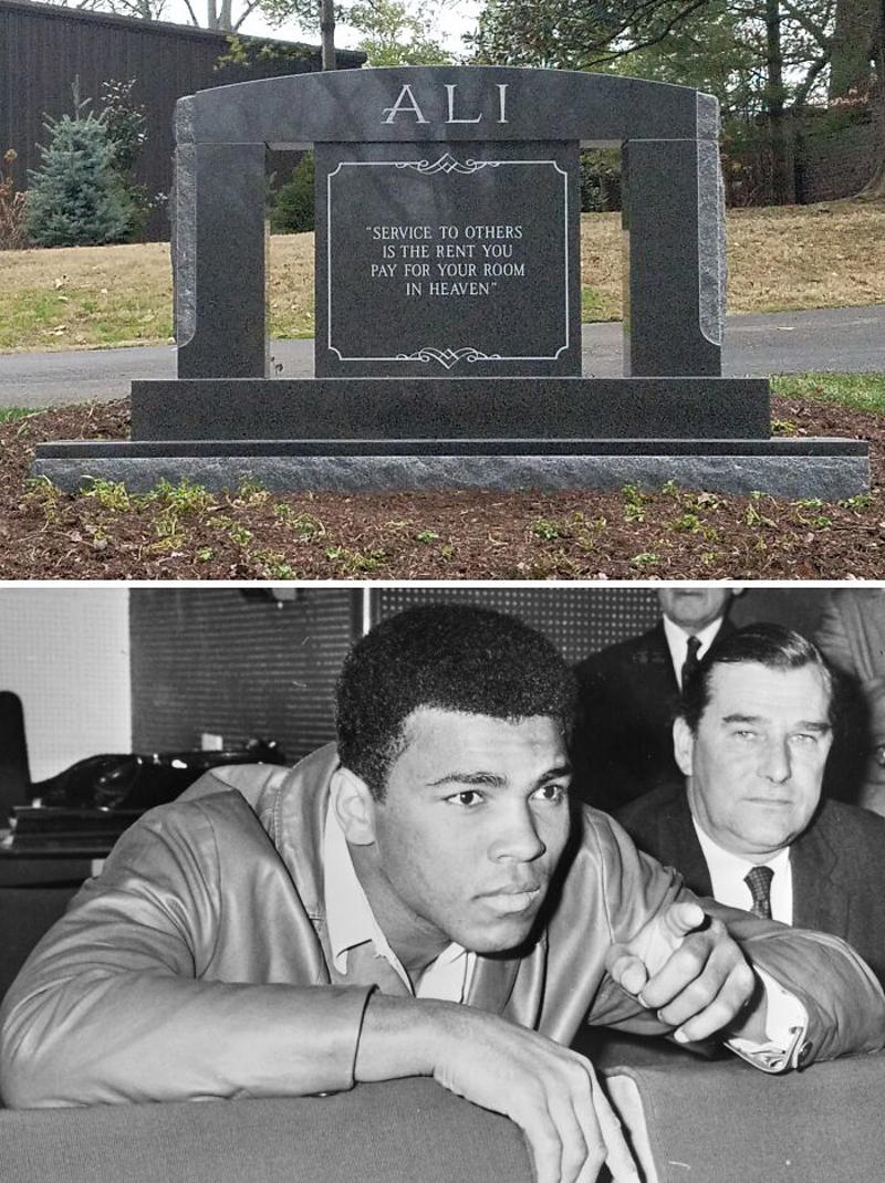 #15 Muhammad Ali, Kentucky, USA #1 Queen Victoria And Prince Albert, Berkshire, England, UK, #3 Walt Disney, California, USA, #5 Wolfgang Amadeus Mozart, Vienna, Austria, #7 Marilyn Monroe, California, USA, #9 Audrey Hepburn, Tolochenaz, Switzerland, #11 Ludwig Van Beethoven, Vienna, Austria, #13 Jane Austen, Hampshire, England, UK, #15 Muhammad Ali, Kentucky, USA, #17 Sir Winston Churchill, Oxfordshire, England, UK, #19 William Shakespeare, Warwickshire, England, UK, #21 Eva Perón, Buenos Aires, Argentina, #23 Karl Marx, London, England, UK, #25 James Joyce, Zurich, Switzerland, #27 Roald Dahl, Buckinghamshire, England, UK