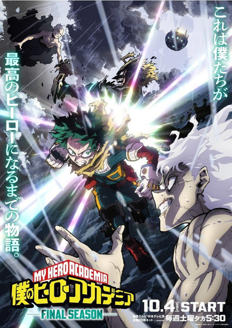 第10位（同率）：3年Z組銀八先生（15票）, 第8位：野原ひろし 昼メシの流儀（21票）, 第7位：ウマ娘 シンデレラグレイ 第2クール（22票）, 第6位：僕のヒーローアカデミア FINAL SEASON（23票）, 第5位：らんま1/2 第2期（39票）, 第4位：キャッツ・アイ（45票）, 第3位：ワンパンマン 第3期（46票）, 第2位：キングダム 第6シリーズ（48票）