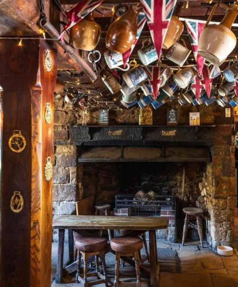 Cottage Loaf, Llandudno, Conwy, Crown Posada, Newcastle, Dyffryn Arms, Pontfaen, Pembrokeshire, The Free Press, Cambridge, Falkland Arms, Great Tew, Oxfordshire, The Flying Childers Inn, Stanton-in-Peak, Derbyshire, House of the Trembling Madness, Stonegate, York, Kay’s Bar, Edinburgh, King’s Head, Victoria Street, Bristol, Kirkstile Inn, Loweswater, Lake District, Lord Nelson, Southwold, East Suffolk, Old Barn Bar, Cross, Isle of Lewis, Old Windmill, Coventry, Rashleigh Inn, Polkerris, Cornwall, The Pot Still, Glasgow, Royal Oak, Wineham, West Sussex, Sam’s Chop House, Manchester, Tan Hill Inn, near Richmond, North Yorkshire, Ye Olde Mitre, Holborn, London, Ypres Castle Inn, Rye, East Sussex, Your next read