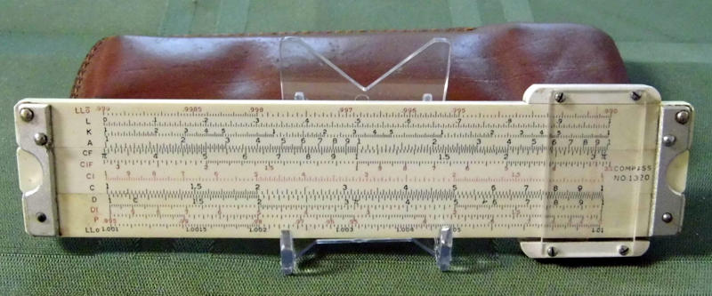 #6: Slide rulers #1: Overhead projectors, #3: Filmstrip projectors, #4: Globes, #6: Slide rulers, #7: Overhead markers, #9: Tape recorders, #10: Compasses, #12: Typewriters, #13: Pencil sharpeners, #15: Staplers, #16: Mimeograph machines, #18: Rulers with slide-ins, #19: Science lab goggles, #21: Projector reels, #22: Magnifying glasses, #24: Abacuses, #25: Ink blotters