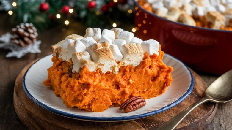 Sweet potato casserole, Chicken and waffles, Fluffernutter sandwiches, Biscuits and gravy, Jell-O salad, Deep-fried butter, Corn dogs, Spam musubi, Kool-Aid pickles, Scrapple