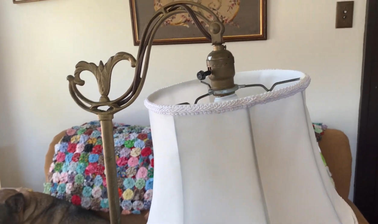 Lighting Up Big Bucks, Gooseneck Desk Lamp (1940s), Aladdin Mantle Kerosene Lamp (1930s), Mid-Century Modern Bullet Lamp (1960s), Falkenstein Glass Lamp (1970s), Art Nouveau Boudoir Lamp (1910s), Gone With the Wind Lamp (1890s), Phil-Mar Ceramic Lamp (1950s), Rembrandt Torchiere Lamp (1930s), Vintage Laurel Mushroom Lamp (1970s), Handel Slag Glass Lamp (1910s), Majestic Z Lamp (1950s), Bridge Arm Floor Lamp (1920s), Ginger Jar Lamps by Frederick Cooper (1960s), Tiffany Reproduction Lamp (Early 1900s), Murano Glass Lamp (1950s), Eames Era Saucer Pendant Lamp (1950s), Handel Reverse Painted Lamp (1920s), Tiffany Studios Bronze Base (1910s), Pairpoint Puffy Lamp (1910s), Miller Slag Glass Lamp (1900s), Duffner &amp; Kimberly Leaded Lamp (1910s), Tiffany Studios Desk Lamp (1910s)