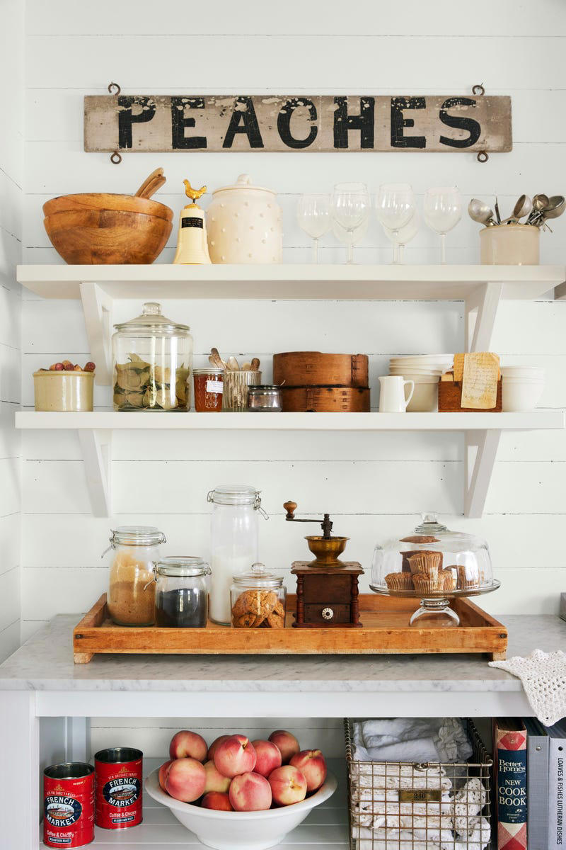 Artwork, A Tray to Corral Odds & Ends, A Pot or Plate Rack (Or Both!), A Sweet Little Lamp, Seat Cushions , Café Curtains , A Collection , Freestanding Furniture , Something Quirky & Unexpected
