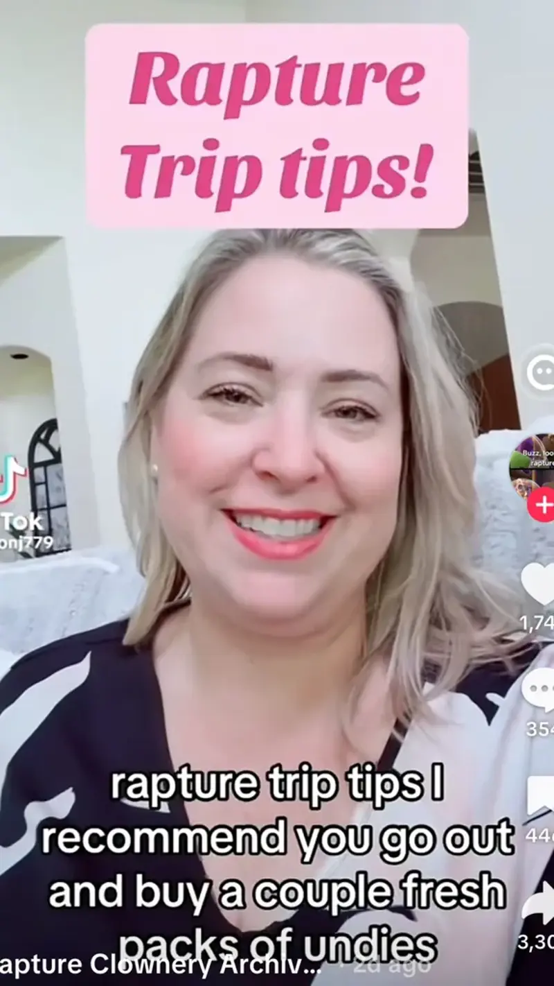 TikTok’s Top Tips For Surviving The Rapture, Don’t Look Down, Audit Your Cursed Objects, How To Dress For Success (And Ascendance)