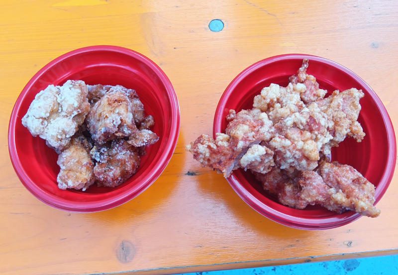 ・700円チケット, ・餃子を食べて気づいた良さ, ・お腹に余裕があったので, ・秋の風を感じながら