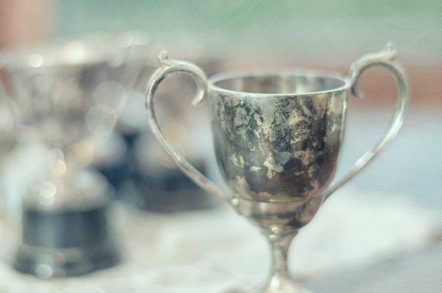 Silver and Silver-Plated Trophies, Alabaster Vessels, Collectible Glass, Coffee Table Books, Midcentury Furniture, Russell Wright Dinnerware, Vintage Cowboy Art