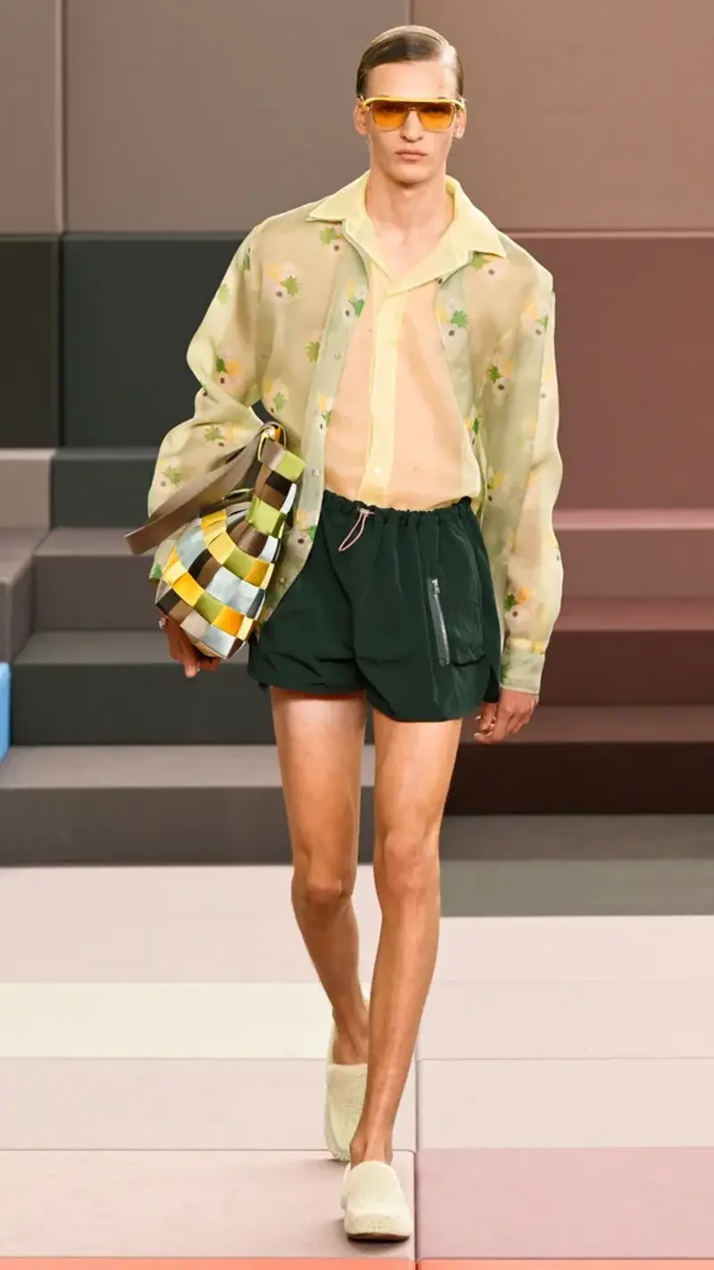 Fendi: Pixel Play, Jil Sander: What Lies Beneath , Knwls: Club Kinetics, Loro Piana: Soft Power , Etro: Boho Futurism , Prada: A New Uniform , Max Mara: Modern Rococo , Emporio Armani: Returns 
