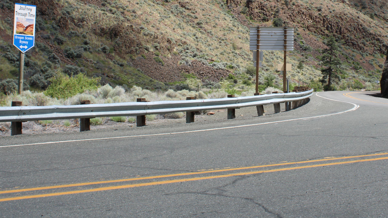 Columbia River Gorge Scenic Byway, McKenzie Pass-Santiam Pass Scenic Byway, Cascade Lakes Scenic Byway, Rogue-Umpqua Scenic Byway, Hells Canyon Scenic Byway, Mount Hood Scenic Byway, Elkhorn Drive Scenic Byway, Outback Scenic Byway, Journey Through Time Scenic Byway
