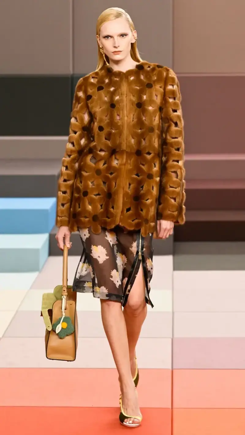 Fendi: Pixel Play, Jil Sander: What Lies Beneath , Knwls: Club Kinetics, Loro Piana: Soft Power , Etro: Boho Futurism , Prada: A New Uniform , Max Mara: Modern Rococo , Emporio Armani: Returns 