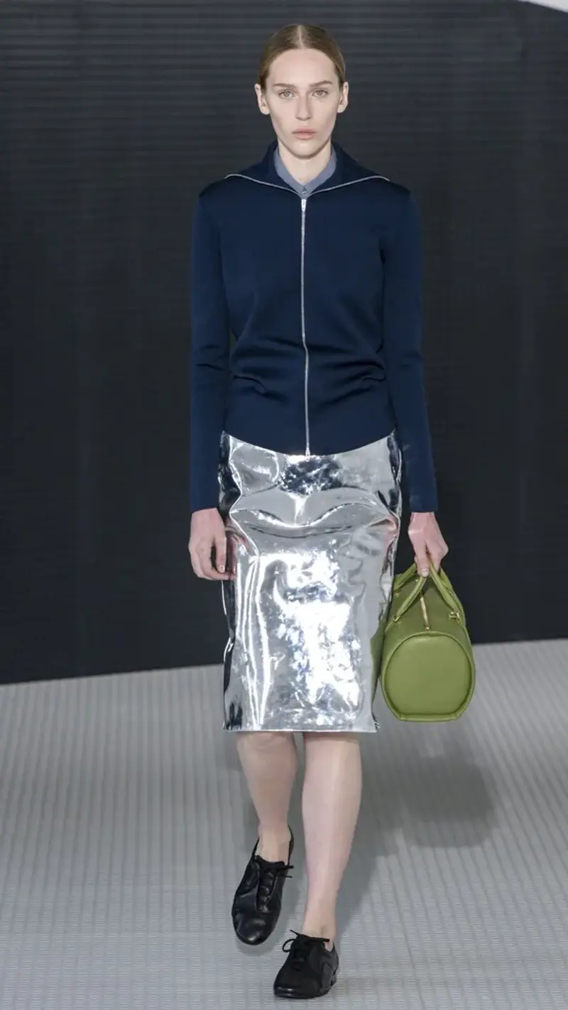 Fendi: Pixel Play, Jil Sander: What Lies Beneath , Knwls: Club Kinetics, Loro Piana: Soft Power , Etro: Boho Futurism , Prada: A New Uniform , Max Mara: Modern Rococo , Emporio Armani: Returns 