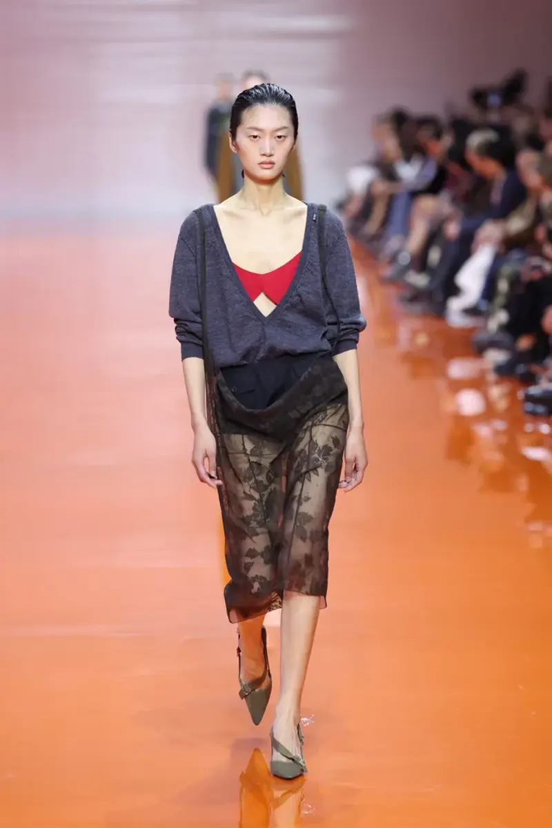 Fendi: Pixel Play, Jil Sander: What Lies Beneath , Knwls: Club Kinetics, Loro Piana: Soft Power , Etro: Boho Futurism , Prada: A New Uniform , Max Mara: Modern Rococo , Emporio Armani: Returns 
