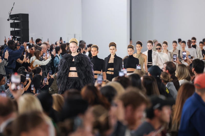 Fendi: Pixel Play, Jil Sander: What Lies Beneath , Knwls: Club Kinetics, Loro Piana: Soft Power , Etro: Boho Futurism , Prada: A New Uniform , Max Mara: Modern Rococo , Emporio Armani: Returns 