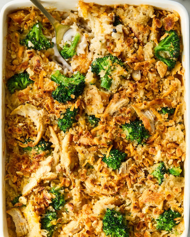 Chicken Spaghetti, Chicken Fajita Casserole, Creamy Chicken Spanakopita Bake, Chicken & Broccoli Casserole, Marry Me Lasagna, Garlic Bread-Topped Chicken Pot Pie, Ritz Cracker Chicken Casserole, Mexican Chicken Casserole, Buffalo Chicken & Rice Casserole, Chicken Nugget Parm Casserole, Caprese Chicken & Polenta Bake, Chicken Pot Pie Casserole, Enchilada Casserole, Chicken and Rice Casserole, Chicken and Mushroom White Lasagna