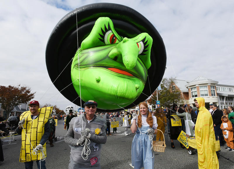 Delaware professor on how monsters are used to exploit cultures, Hide your crystal ball. There are strange Halloween laws in Delaware, What are Halloween trick-or-treat curfews in Delaware this year?, Sea Witch Festival costume parade in Rehoboth Beach, What is the candy tax? How parents get their Halloween treats, Spirit Halloween brings vacant Delaware stores back from the dead, Who has Halloween doughnuts? What to look for at Duck Donuts, Dunkin’, These are the best Halloween events at the Delaware beaches, What's the most popular traditional Halloween costume in Delaware? Study finds answer, Take a look back at Halloween in Delaware during the 1990s, Delaware Halloween events that are family friendly &amp; not scary, Sea Witch Festival Parade celebrates Halloween in Rehoboth Beach, Dunkin' fall menu: Here's what's coming for Halloween, McDonald's is bringing back Boo Buckets. Here's what we know