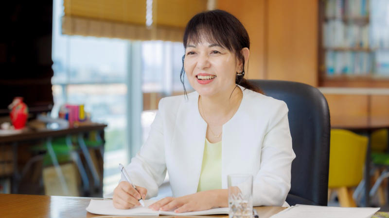 ■学長インタビュー, AIにできない、人と人をつなぐ力, 修士号の取得がグローバル基準, 「第二の東大」は目指さない