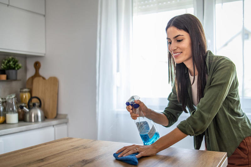 Make Your Bed, Vacuum the Floors, Take Out the Trash, Load (and Unload) the Dishwasher Right Away, Wipe Down Kitchen Surfaces, Wipe Down Bathroom Sinks and Countertops, Squeegee the Shower, Control Clutter, Brush Your Pets, Straighten Up
