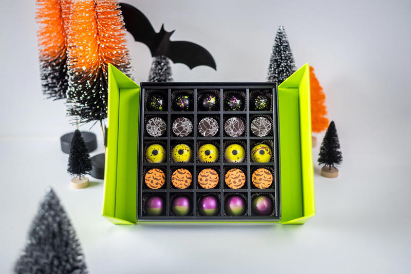 Bulk Candy Store in West Palm Beach, Norman Love Confections in Boca Raton and Delray Beach, Bissinger’s in Palm Beach, Oh My Chocolate in West Palm Beach