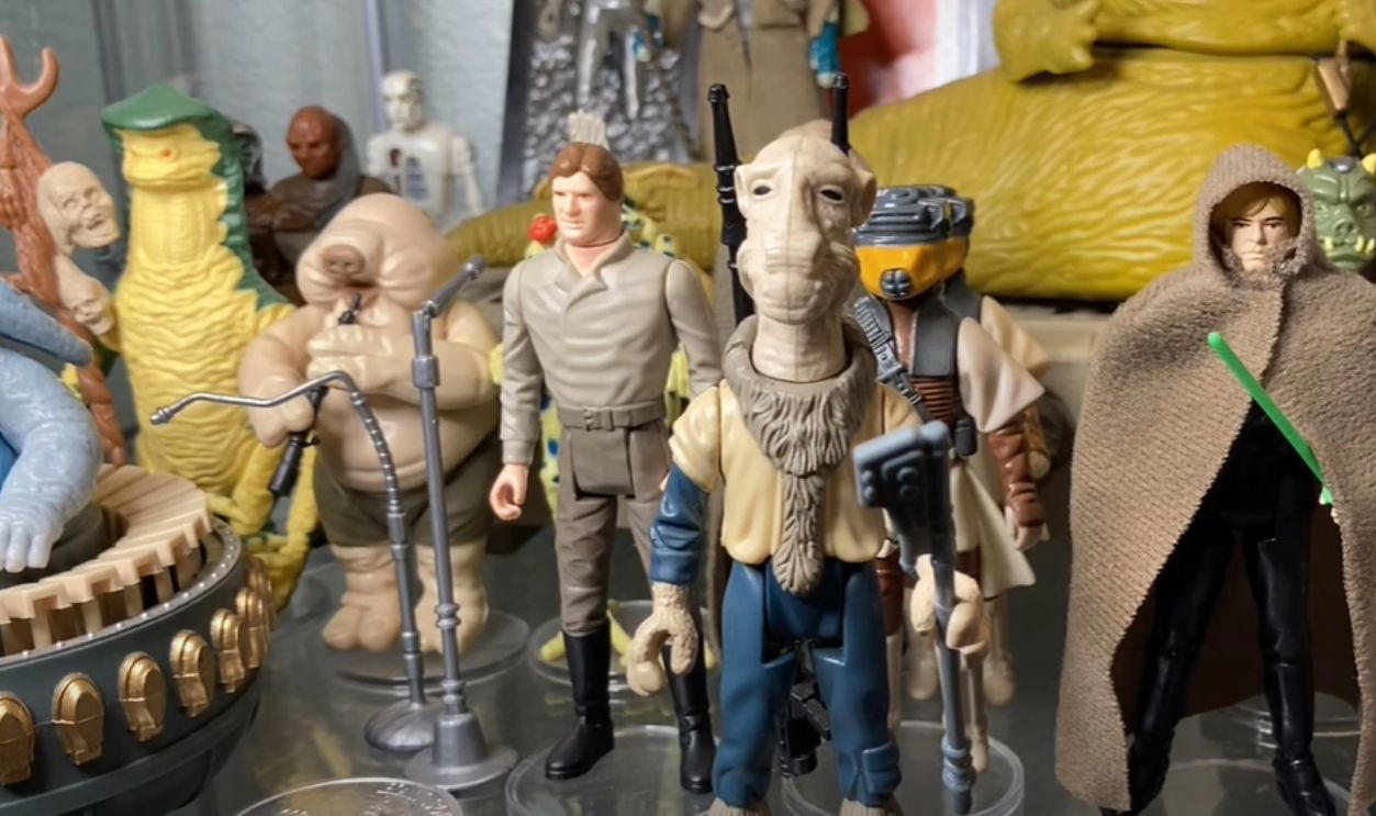 When Toys Become Treasures, She-Ra And Swift Wind, Silver Shirt Luke Cage, Attack Armor Batman, Spider-Man, Dinosaucers, MacGyver, Green Beret G.I. Joe, Optimus Prime, The Blank, Computron, Scratch The Cat, Rocket-Firing Boba Fett, Laser Power He-Man and Laser Light Skeletor, Technodrome, Marvelmania Ghost Rider, Blue Wasp, El Capitan Rayo, Yak Face