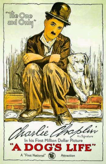 A Dog’s Life (1918): The Tramp and a dance hall singer are led by a dog to reform their lives and do better for themselves. (Image: IMDb)